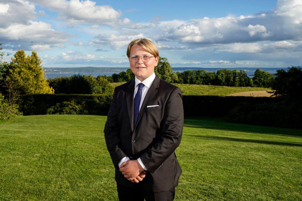 prinz sverre magnus von norwegen wird in kürze verreisen